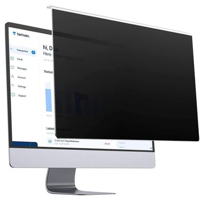 JC JCSKY 27-32 Inch Computer Privacy Screen Filter, Blue Light Blocker for 16:9/16:10 Widescreen Monitor, Anti-peek Anti-Glare Anti-Scratch Protector, Easy Install / 18 / 20in 458x280mm