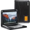 Broonel - Contour Series - Black Heavy Duty Leather Protective Case - Compatible with Lenovo ThinkPad T14 Gen 2 14" view 1