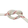 Yacht Braid Premium Polyester Rope 7/16 inch, White with Red Tracers and Blue Fleck (50 feet) view 4