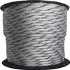 Yacht Braid Premium Polyester Rope 7/16 inch, White with Blue Tracers and Red Fleck (150 feet) view 1