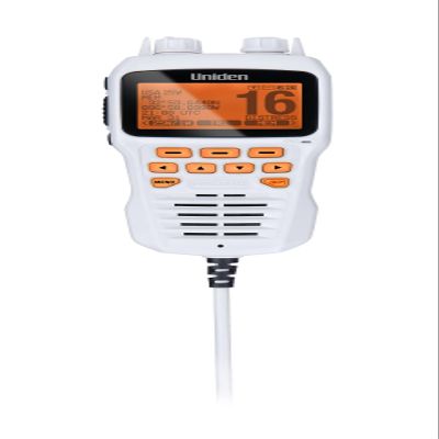 Uniden UMRMIC Remote Microphone for UM725 Series Marine VHF Radios - White