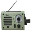 Kaito KA380 Emergency Radio & Portable Bluetooth Speaker  AM/FM NOAA Weather Radio Rechargeable with Solar Panel and Hand Crank Army Green view 2