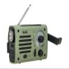 Kaito KA380 Emergency Radio & Portable Bluetooth Speaker  AM/FM NOAA Weather Radio Rechargeable with Solar Panel and Hand Crank Army Green view 3
