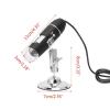 JUIYU Microscope Accessories Kit 1600X USB Digital Microscope Camera 8LED Magnifier with Hold Stand Microscope Slides view 2