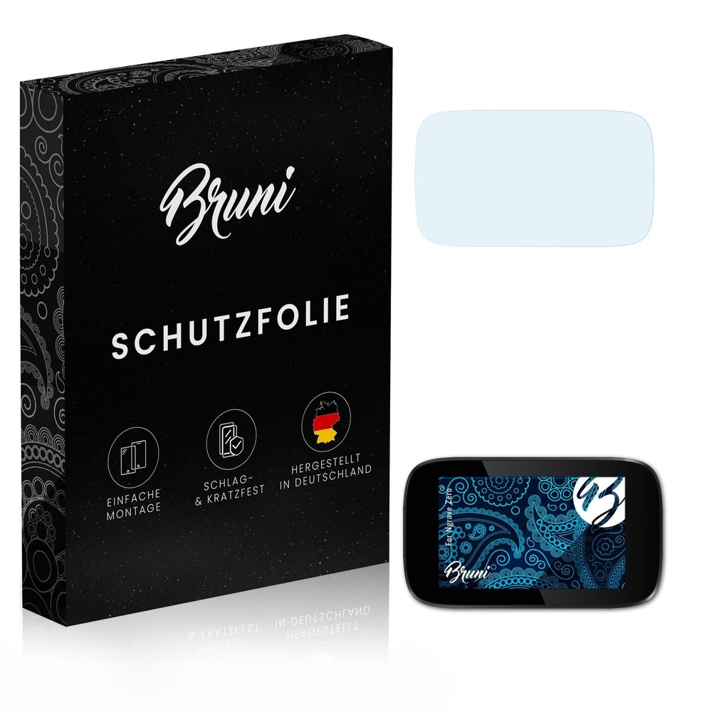 Bruni Screen Protector compatible with Ngrave Zero Protector Film, crystal clear Protective Film (2X)