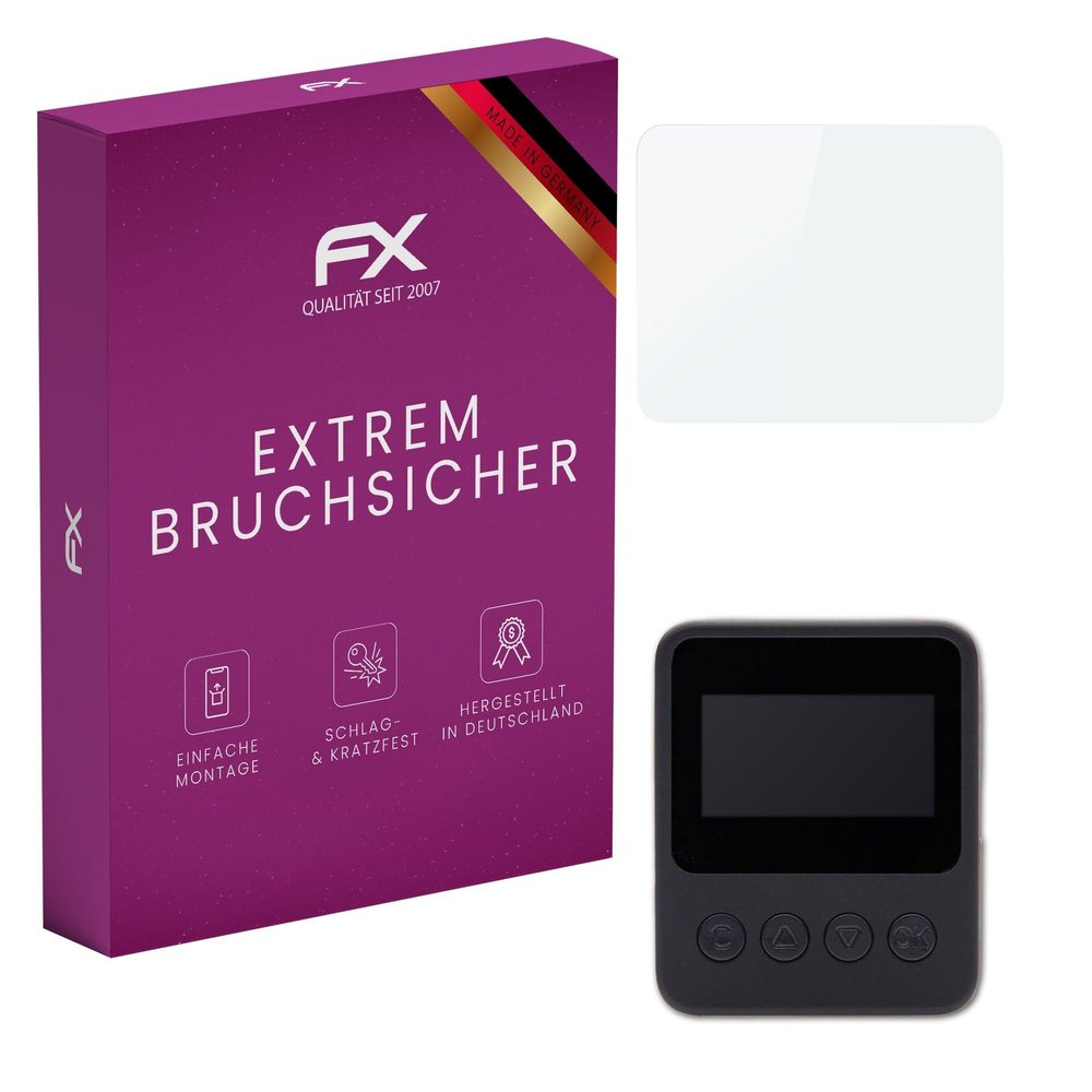 atFoliX Plastic Glass Protective Film compatible with Prokey Optimum, 9H Hybrid-Glass FX Screen Protector