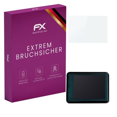 atFoliX Plastic Glass Protective Film compatible with Opolo Cosmos V1 Cold Wallet, 9H Hybrid-Glass FX Screen Protector