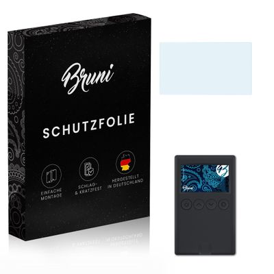 Bruni Screen Protector compatible with OneKey Classic Protector Film, crystal clear Protective Film (2X)