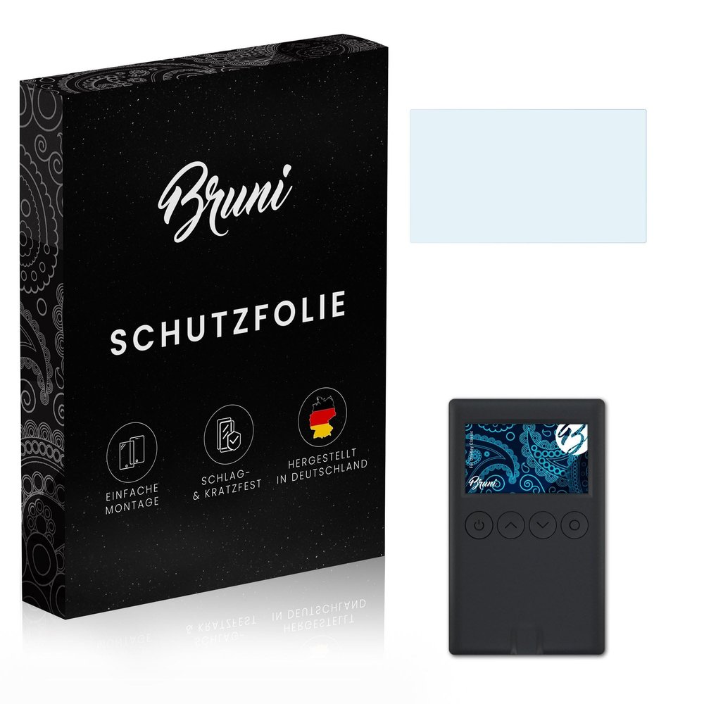 Bruni Screen Protector compatible with OneKey Classic Protector Film, crystal clear Protective Film (2X)