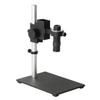 JUIYU Microscope Accessories Kit 48MP 4K HDMI USB Digital Video Monocular Microscope Camera Continus Zoom 100X 130X C-Mount Repair Tools Microscope Slides (Color : 1-130X Lens Stand) view 1