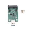 1 X USB3.0 to mSATA Adapter Card, Plug and Play SB 3.0 to Mini PCIE mSATA SSD External to USB 3.0 SSD Converter Adapter Transmitter for Windows 2000/xp/Vista/7/8 Accessories view 1