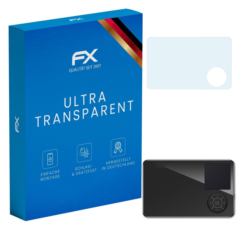 atFoliX Screen Protection Film compatible with SafePal S1 Screen Protector, ultra-clear FX Protective Film (3X)