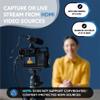 ClearClick Video to USB 1080P Audio Video Capture & Live Streaming Device - Input HDMI, AV, RCA, S-Video, VCR, VHS, Camcorder, Video8, Hi8, DVD, Gaming Systems - USB-C Plug & Play view 3