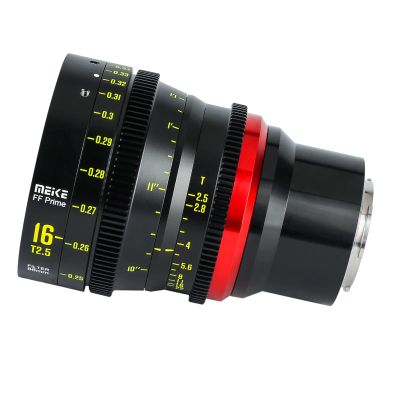 MEKE 16mm T2.5 Full Frame Manual Focus Cinema Lens Compatible with Arri PL-Mount Cinema Cameras