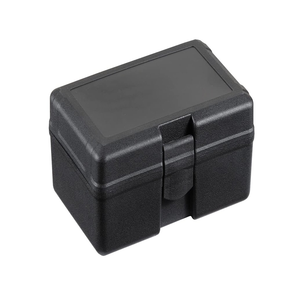 Medium Polymer Storage and Tool Box Container (Color: Black)