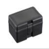 Medium Polymer Storage and Tool Box Container (Color: Black) view 1