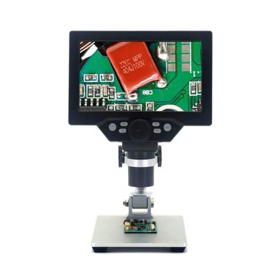 Microscope Accessories Kit 1200X Digital Microscope Profesional Microscopio para Electronica Microscope Slides (Color : 7inch, Size : 1200X)