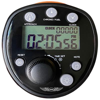 ASA Flight Timer - ASA-Timer-3 Black