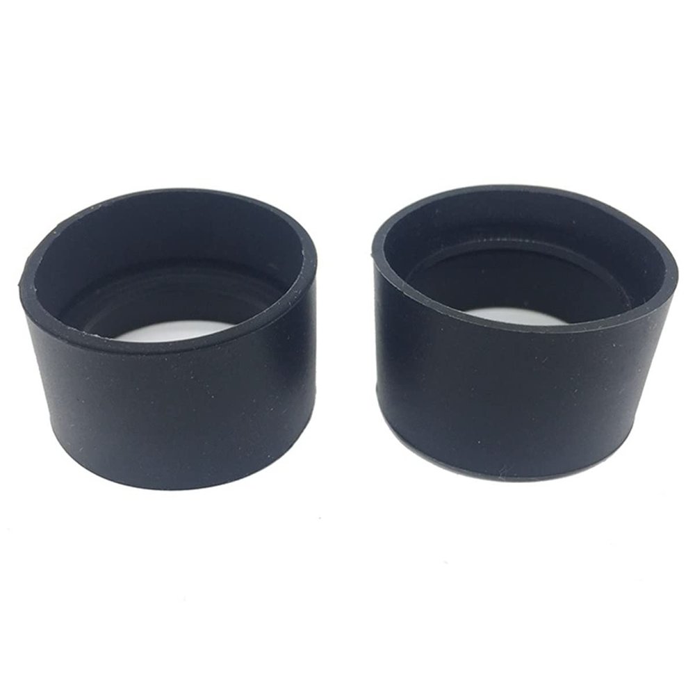 Microscope Accessories Kit A Pair of 29-30 Mm Rubber Eye Cup Eye Guards for Binocular Microscope Microscope Slides