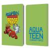 Head Case Designs Officially Licensed Aqua Teen Hunger Force Group Graphics Leather Wallet Case Compatible with Kindle Paperwhite 1/2 / 3 view 1