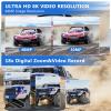 VETEK Video Camera 8k Camcorder 48MP UHD WiFi IR Night Vision Vlogging Camera for YouTube, 18X Digital Zoom 3.0 LCD Screen Digital Camera with Microphone, 32G SD Card, Remote Control and 2 Batteries view 3