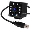 ELP 1080P Night Vision USB Camera with Wide Angle Fisheye Lens for Computer - 2MP Mini IR Infrared Webcam UVC USB2.0 High Speed 100fps Industrial PC Camera Home Surveillance CCTV view 1