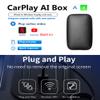 Wireless CarPlay Adapter Convert Android Auto AI Box Built-in YouTube/Netflix APP 5G WiFi Support TF Card for Car with OEM Wired CarPlay view 2