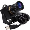 ELP 4K USB Camera with Microphone Manual Zoom Webcam 2.8-12mm Variable Focus PC Webcamera Mini UVC USB2.0 IMX317 USB Security_Camera 8mp Industrial Close-up Web_Cameras for Computer Raspberry Pi view 1