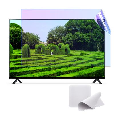 AIZYR 86" TV Screen Protector Blue Light Blocking Filter Matte Anti-Glare Film Make The Light Soft Ultra-Clear Film, Protection Eyes, for LCD, LED, OLED & QLED,75.9x43.5inch