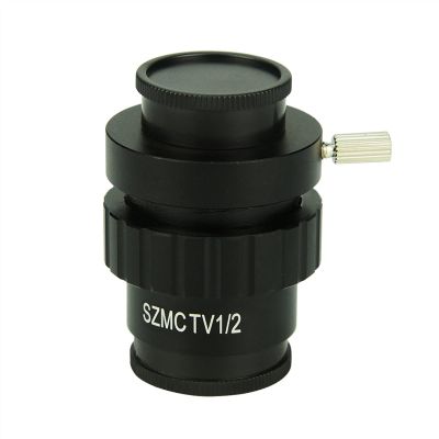 CTV 1/2 1/3 1X Adapter 0.3X 0.5X C Mount Lens Adapter for Trinocular Stereo Microscope HDMI VGA USB Video Camera (Color : 0.5X Adapter)