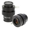 CTV 1/2 1/3 1X Adapter 0.3X 0.5X C Mount Lens Adapter for Trinocular Stereo Microscope HDMI VGA USB Video Camera (Color : 0.5X Adapter) view 2