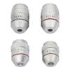 1X 2X Achromatic Objective Lens Infinity Objective for 195 Biological Microscope Accessories with RMS Thread Low Magnification- Microscope Auxiliary Lens (Color : 2X-Infinity) view 3