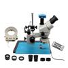3.5-90X Simul-Focal Trinocular Stereo Microscope VGA/HDMI USB Video Microscope Camera Soldering PCB Phone Jewelry Repair Tool (Color : 38MP HDMI Camera) view 1
