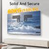 Ultra Slim TV Mount Slim Fit Wall Mount for 43 to 85 inch 2021 Samsung Neo QLED, Q SeriesTVs, Crystal UHD TVs, The Frame TV (excluding Q80A, AU7000), Hold up to 132 lbs, Max VESA 1200x800 view 4