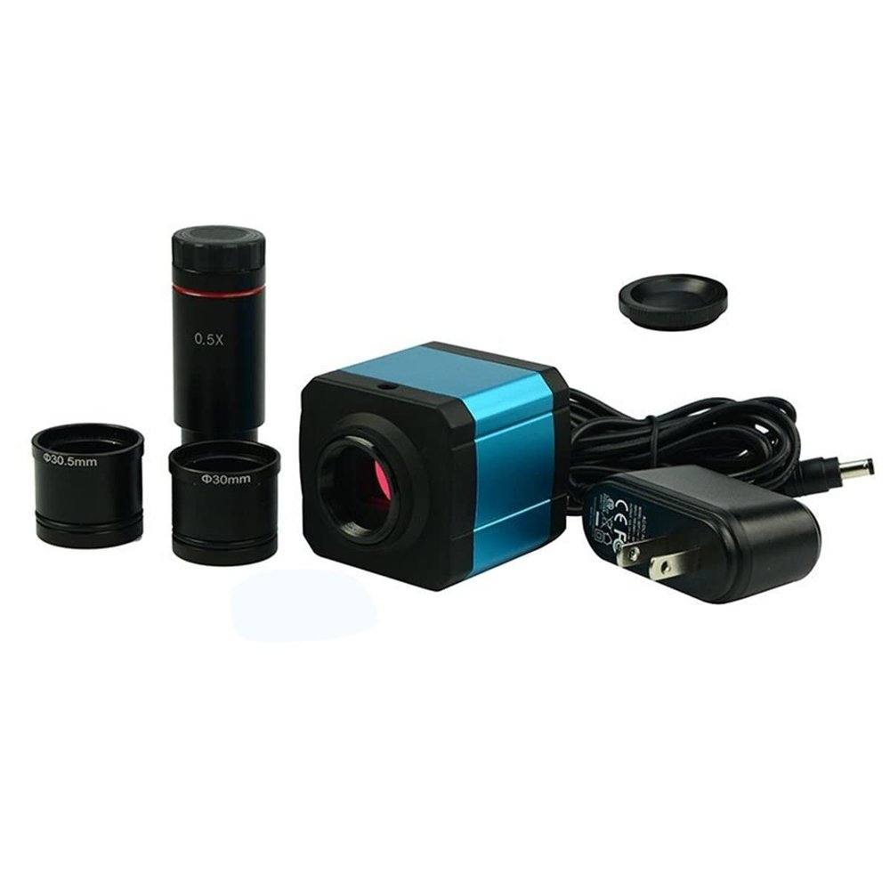 14MP HD Digital Eyepiece CCD Camera for Microscopes W/Camera Adapter for Microscope Picture Video Saving