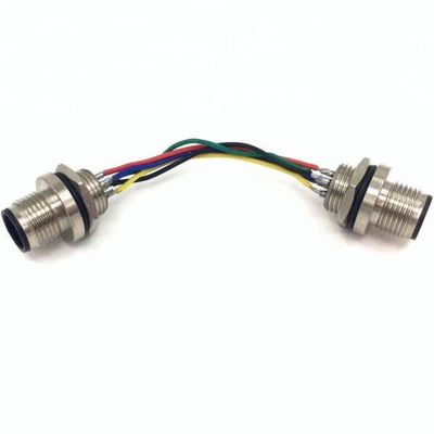 10 pcs M8 4Pin Male To Male Connector With 50CM 24AWG Wire, M8 Connector