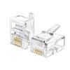 LanSenSu 25 Pack RJ11 Plug 6P4C Phone Modular Telephone Cord Connector Adapter Crimp view 1