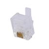 LanSenSu 25 Pack RJ11 Plug 6P4C Phone Modular Telephone Cord Connector Adapter Crimp view 2