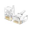 LanSenSu 25PackTelephone Plug 6P6C RJ12 Modular Plug (6/6, Telephone Cord Connector) view 1