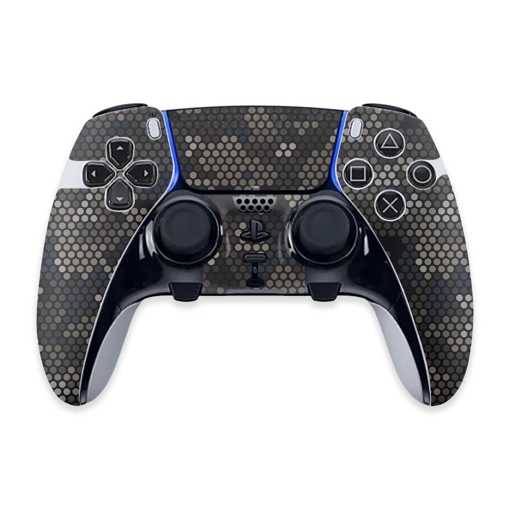 MightySkins Skin Compatible with PS5 DualSense Edge Controller - Camo Dots | Protective, Durable, and Unique Vinyl Decal wrap Cover | Easy to Apply & Change Styles | Made in The USA