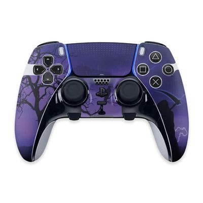 MightySkins Skin Compatible with PS5 DualSense Edge Controller - Mystic Reaper | Protective, Durable, and Unique Vinyl Decal wrap Cover | Easy to Apply & Change Styles | Made in The USA