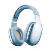 Gabba Goods Wireless Over Ear Bluetooth Headphones with Microphone - Wireless Headset -Noise Reduction - Bluetooth, Wired,Built in Micro SD for Travel, Home, Work TV,PC,Gaming,Cellphone (Blue) view 1