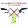 Handlebar Gadget Bridge for BROMPTON Computer/Phone Holder in RED view 3