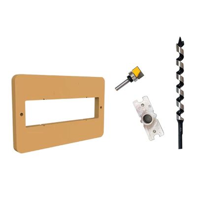 UltraShelf Studlock Mantel Bracket Kit, Bracket-Mounting Accessories Toolkit, Easy Installation, 34 Inches x 4 Inches
