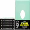 (250) Mint Green Paper Super Heavyweight 12" Record Inner Sleeves with Center Hole - 12IWMG view 1