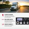 Cobra 29 LTD Chrome AM/FM Professional CB Radio - Easy to Operate, Emergency Radio, Instant Channel 9, 4-Watt Output, Full 40 Channels, Adjustable Receiver and SWR Calibration, Chrome view 3