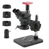 JUIYU Microscope Accessories Kit 48MP 2K USB Video Camera 7X-50X Simul-Focal Trinocular Microscope Zoom Stereo Microscope Microscope Slides (Color : 37MP HDMI USB B) view 1