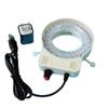 Stereo Microscope Ring Light-Optical Dimmable 52 White Color Stereo Microscope Ring LED Lights Source Illumination Lamp Brightness Adjustable Light Source view 1