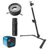 48MP 4K 1080P HDMI USB Industrial Video Microscope Camera 1-130X Zoom C Mount Lens Overhead Desktop Tripod for Repair Soldering (Color : Full Set) view 1
