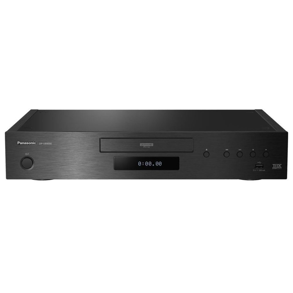 Panasonic DP-UB9000 Reference Class 4K Ultra HD Blu-ray Player with HDR10 Plus and Dolby Vision Playback (Black, ) (Renewed)